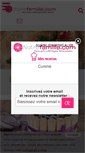 Mobile Screenshot of cuisine.notrefamille.com